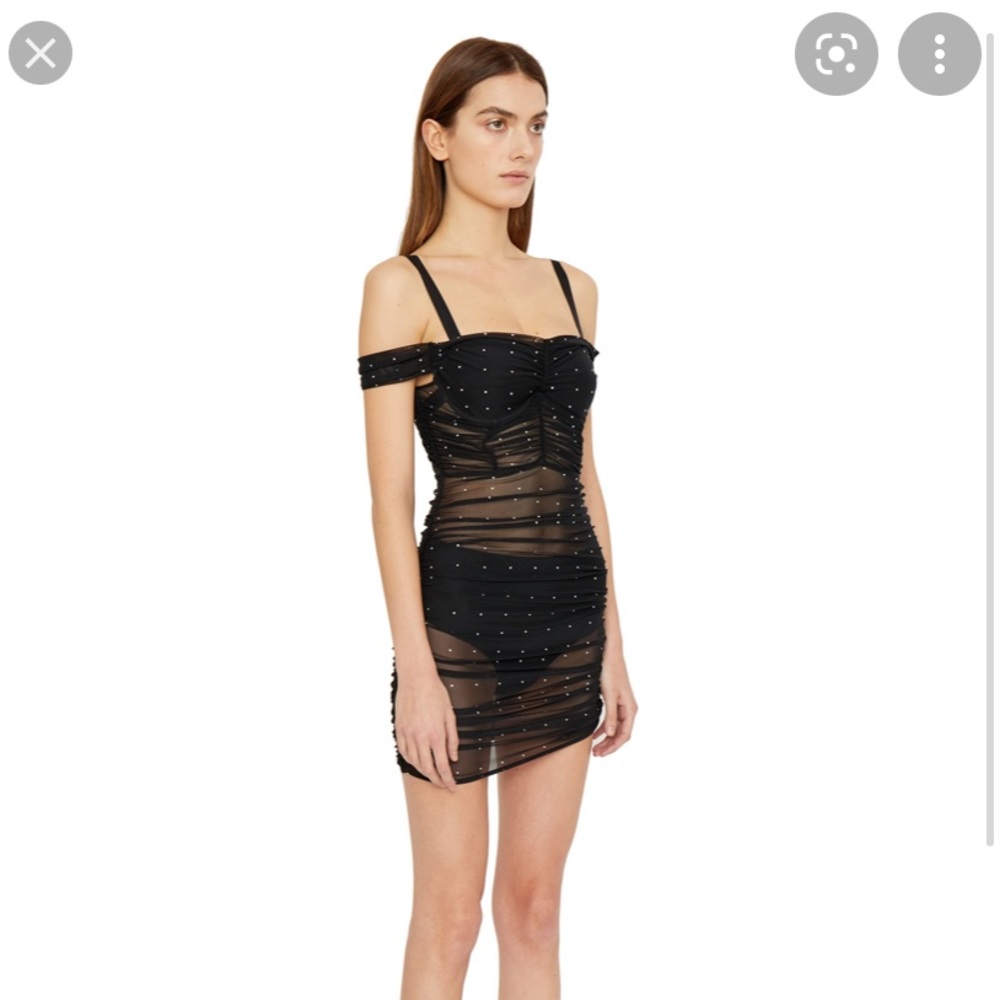 Danielle Guizio lynch ruched dress
